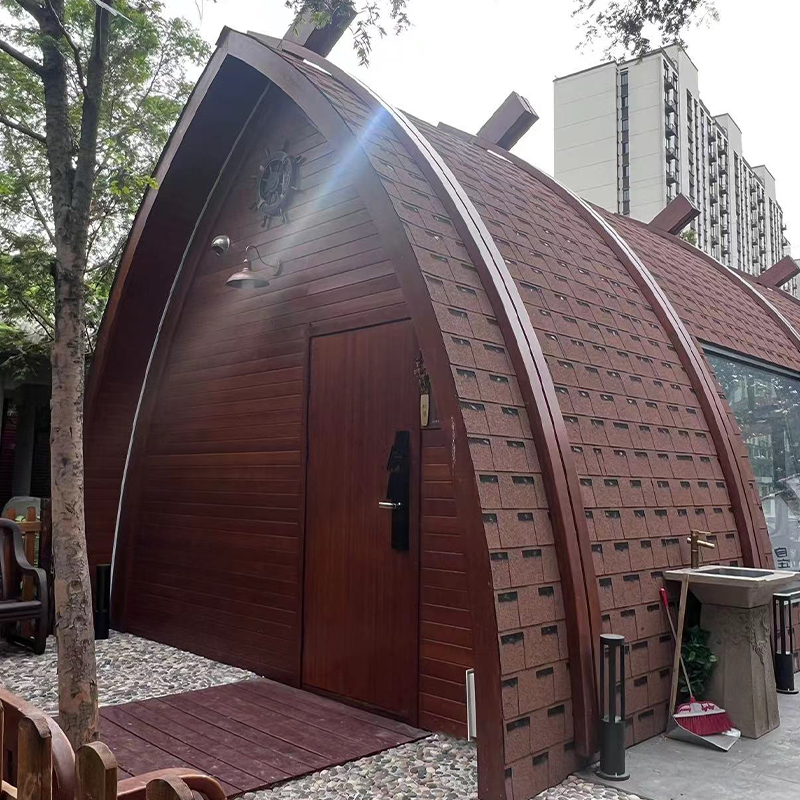Gudang perahu kayu prefabrikasi