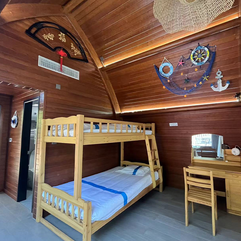 Gudang perahu kayu prefabrikasi