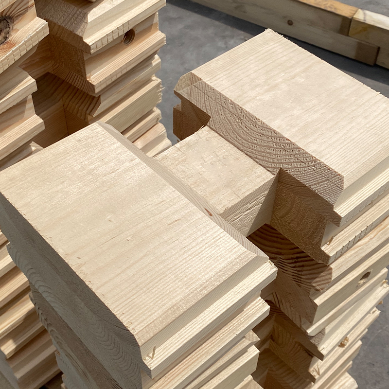 Log Glulam Pinus