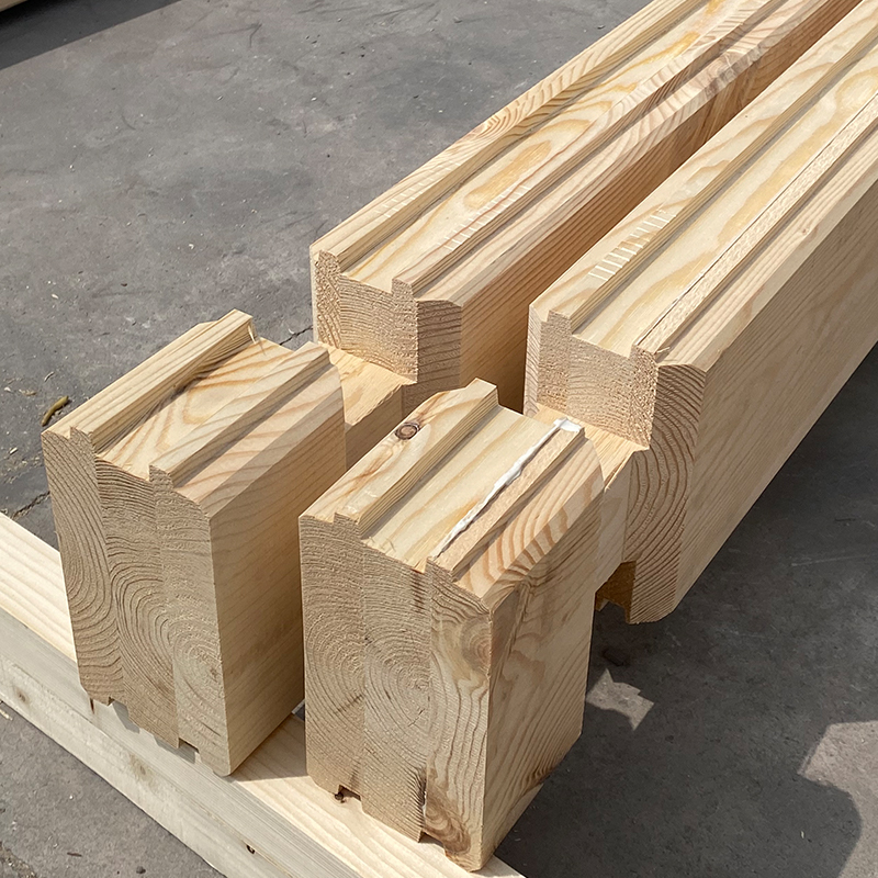 Log Glulam Pinus