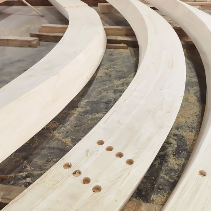 Glulam Melengkung Cemara