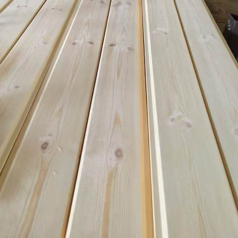 Pelapis Dinding Kayu Eksterior Pinus
