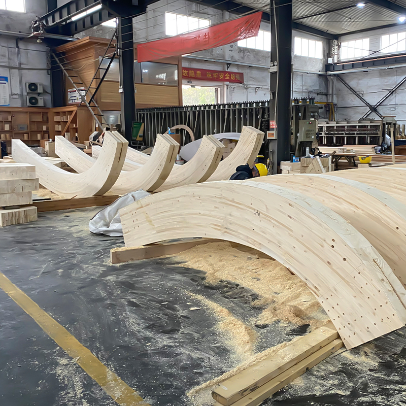 Glulam Melengkung Pinus