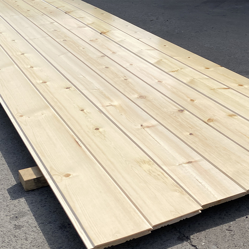 Panel dinding Lidah dan Alur Pinus