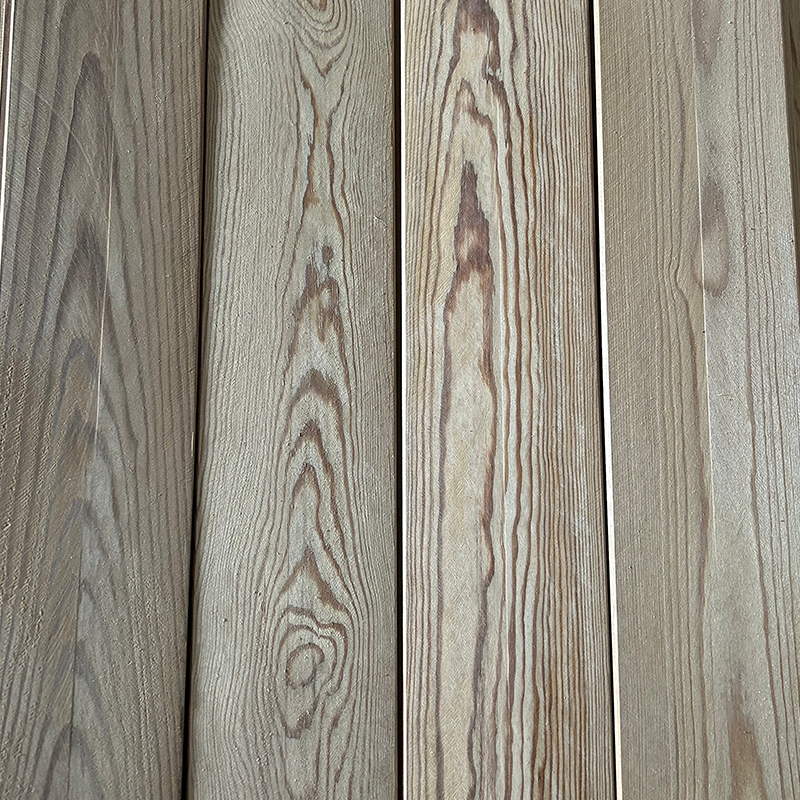 Panel dinding kayu berkarbonisasi