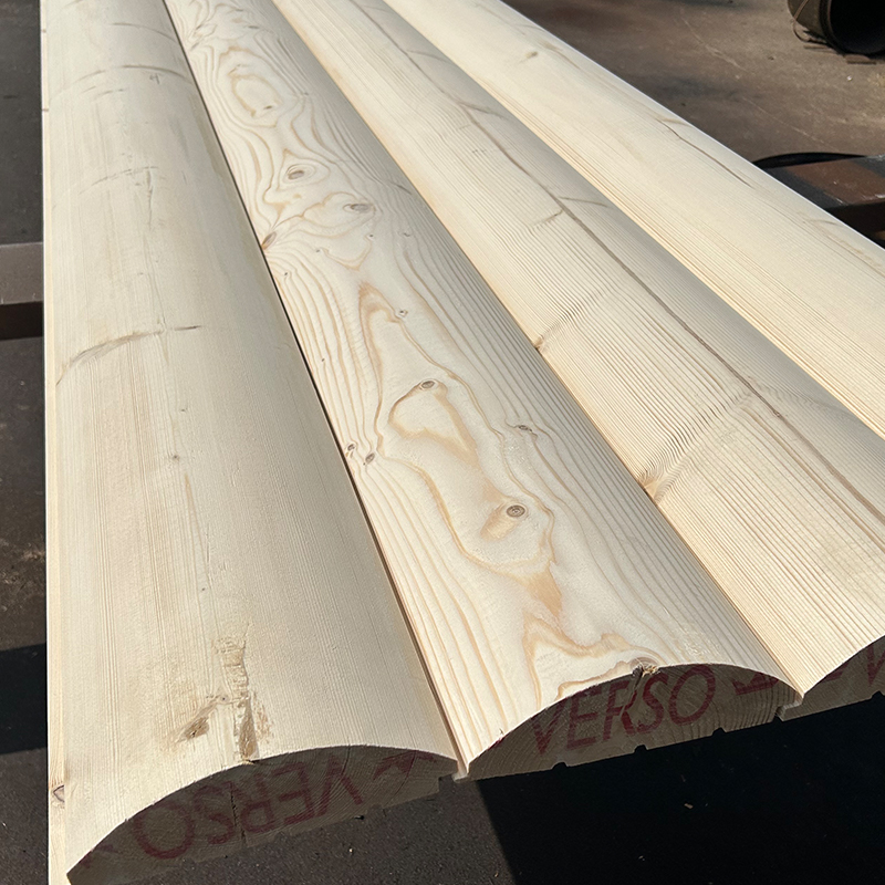 Dinding Spruce D-Log