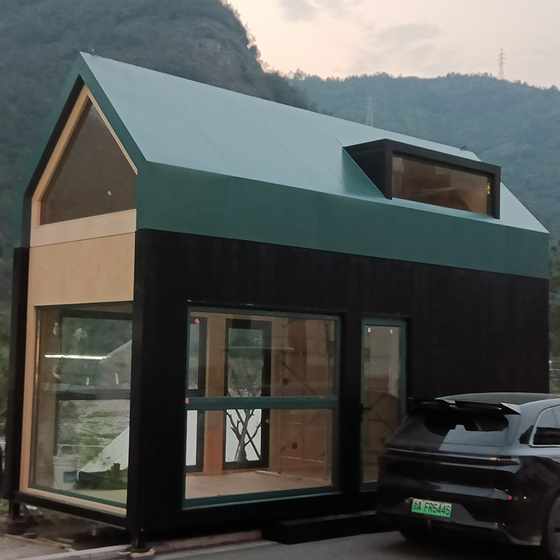 Rumah Liburan Kayu Prefabrikasi