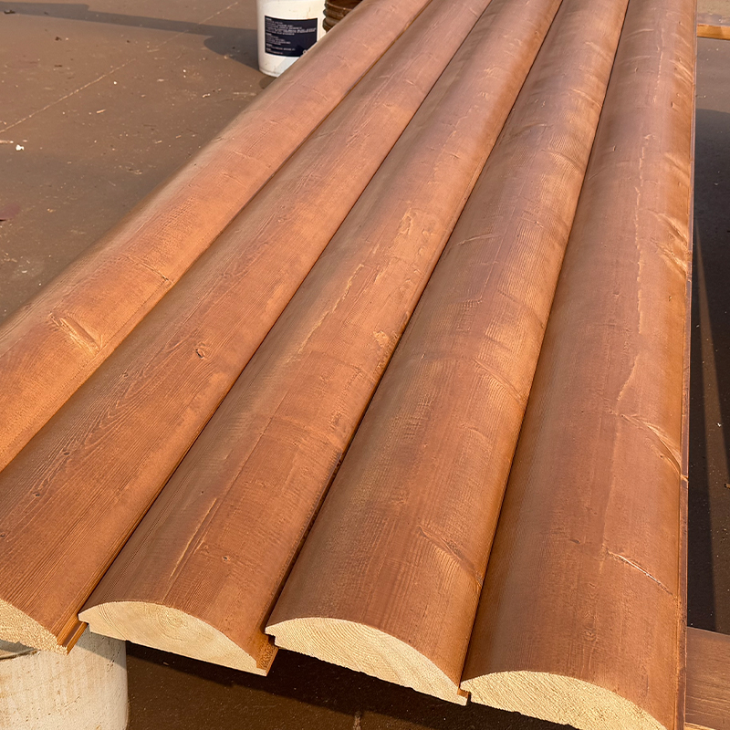 Dinding Spruce D-Log