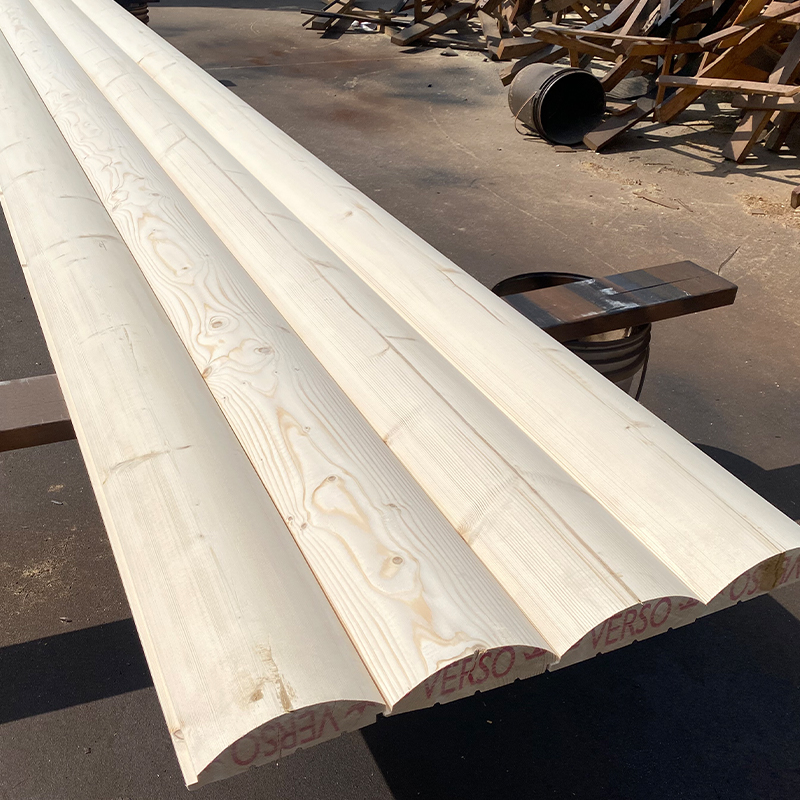 Dinding Spruce D-Log