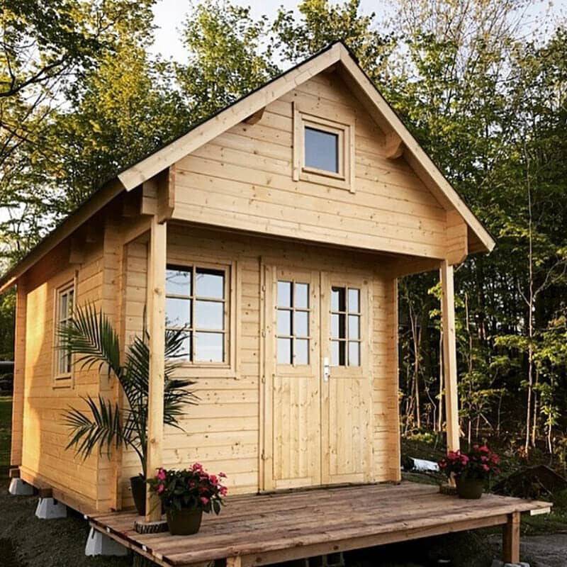 Rumah Kayu Glulam